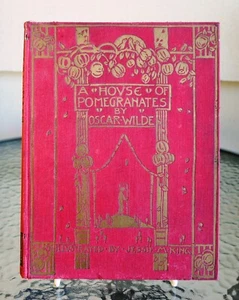 A House of Pomegranates Oscar Wilde Jessie M King 1915 HB 1stEd 16 illustrations - Picture 1 of 23