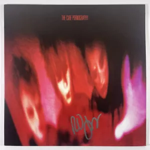 ROBERT SMITH SIGNIERT AUTOGRAMMIERT THE CURE PORNOGRAFIE VINYL ALBUM BAS COA BJ00551 - Bild 1 von 3