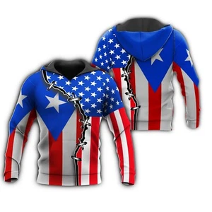 Puerto Rico 3D All Over Print Hoodie Gift for Men and Women Full Size S-5XL (3) - Picture 1 of 4