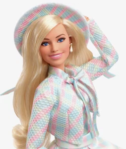 Barbie Doll Plaid Matching Set Barbie The Movie Signature Margot Robbie Sold Out - Bild 1 von 13
