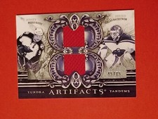 2010-11 Artifacts Tundra Tandems Jersey #TT2-WILD Mikko Koivu N Backstrom #/75