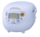 ZOJIRUSHI Electronic rice cooker NS-ZLH10-WZ PREMIUM WHITE 220-230V NEW