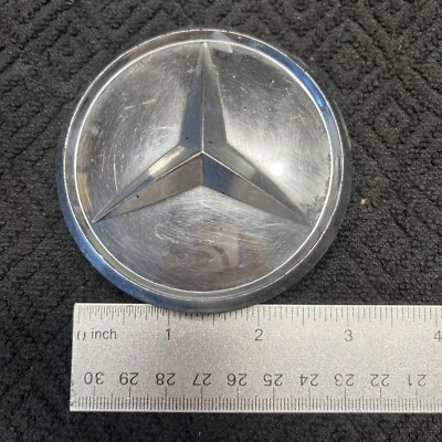 Mercedes Benz Bundt Wheel Center Rim Cap Mexican Hat Hub Cover CHROME E0610 - Image 1 of 4