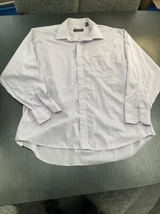 Donald Trump Men’s Dress Shirt Men 18 36/37 Button Up French Cuff - Picture 1 of 12