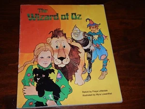 Wizard of Oz as retold by Freya Littledale & Myra Lowenthal PB 1982 1st Edition - Picture 1 of 8