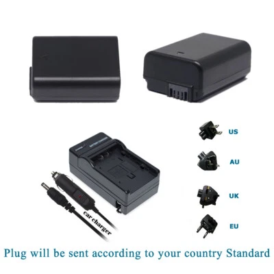 Batería NP-FW50 para Sony Alpha A7 A7II A7R A7R II A7S A6000 A5100 / Kits de cargador - Imagen 1 de 4