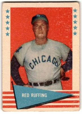 1961 Fleer Baseball Greats Red Ruffing #74 Chicago White Sox - Image 1 of 2