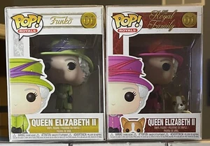 Lote de 2 Funko Pop Reina Isabel II Pop - Imagen 1 de 6