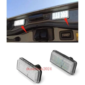 2x LED Lamp Fit For Toyota Land Cruiser LC100 1998-2007 Rear License Plate Light - Picture 1 of 13