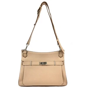Hermes Argile Taurillon Clemence Jypsiere 34 Shoulder Bag 40 N□Q 124884 - Picture 1 of 10