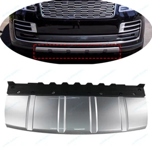 Front Bumper Part Protector Cover Panel l Fit For Range Rover 2018-2020,Silver - Picture 1 of 6