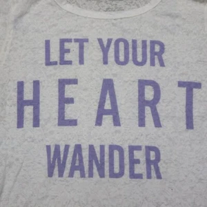 Aeropostale "Let Your Heart Wander" Graphic Tee T-Shirt Short Sleeve Youth Large - Picture 1 of 6