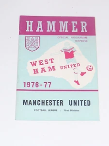 1976/77 Division 1***WEST HAM UNITED V MANCHESTER UNITED***16th May 1977 - Picture 1 of 2