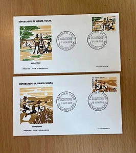 AFRICA COLONIES BOY SCOUTS FDC COVERS SEE SCANS LOT (AFR 90) - Picture 1 of 1