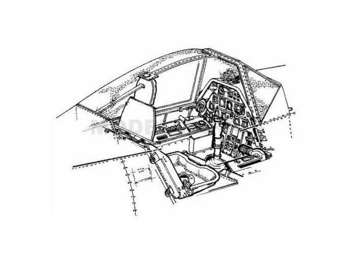 CMK 4028 1/48 Fw 190 A3/A4 Ensemble D'Intérieur - Photo 1/1