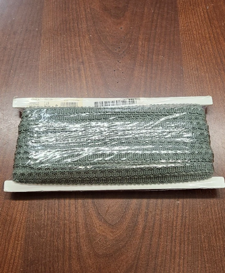 Conso 1/2" Estilo Desplazamiento Trenza Gimp Ribete. Color "Sage".  9940 L49 36yds Foto 1 de 1