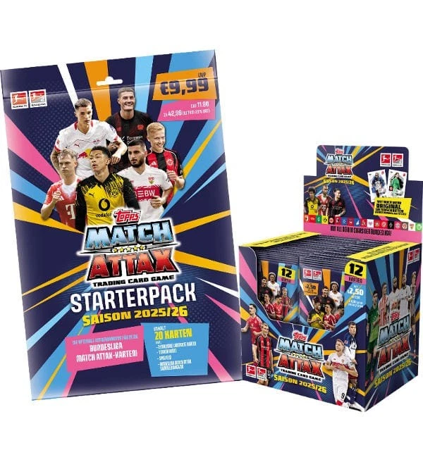 Match Attax Bundesliga 2018/19 – Borussia Mönchengladbach Team-Set Mit 15 Karten + 2 Fini Fußball-Kaugummis