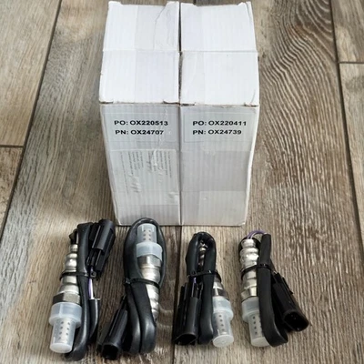 Upstream+Downstream Oxygen O2 Sensor 2007-2012 Hyundai Veracruz Santa Fe Genesis Foto 1 de 4