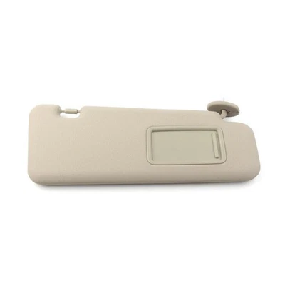 For Toyota Highlander 2008-2013 Right Beige Sun Visor W/ Vanity Light Beige /Tan Foto 1 de 4