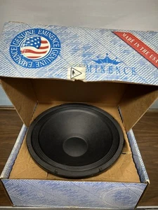 GENUINE Eminence 18" Speaker subwoofer WORKING - Picture 1 of 23