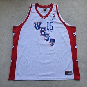 Vtg 2004 Nike Carmelo Anthony #15 NBA All Star West Basketball Jersey 5XL 2000s - Picture 1 of 15