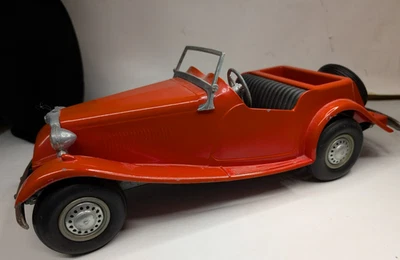 Juguete de metal Doepke grande vintage MG coche deportivo lata 14 1/2" de largo Foto 1 de 4
