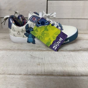 Disney Lilo and Stitch Women's Shoes Classic Lace Up Sneakers Size 7 Ohana NWT’s - Picture 1 of 14
