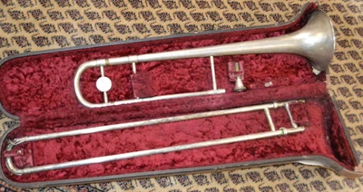 Trombón Cavalier vintage ~ serie # 10529 Foto 1 de 4