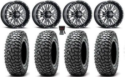 ITP Momentum 15" Wheels Milled 35" RocScraper Tires Honda Pioneer 1000 / Talon — 第 1/4 张图片
