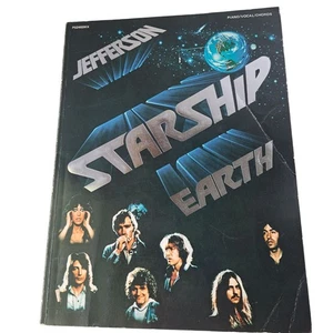 1978 VTG Jefferson Starship EARTH Sheet Music Book Piano/Vocal/Chords 12"x9" - Picture 1 of 7