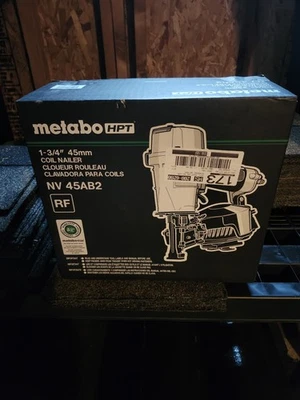 Metabo HPT NV45AB2 1-3/4" Coil Roofing Nailer - Image 1 of 4