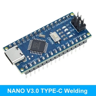 ATmega328P Nano Type-C Controller Board Soldered Compatible with Arduino Nano V3 - Image 1 of 4