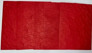  5 SCHÜSSIGKEITENSTÖCKE Weihnachten GEPRÄGTE KARTENFRONTEN Papierverzierung feiern - Bild 1 von 6
