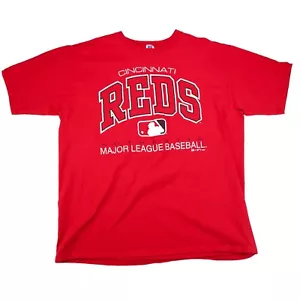 Cincinnati Reds Vintage 1996 Russell MLB Baseball Red T-shirt XXL Made in USA - Picture 1 of 6