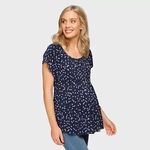 Neun Monate Maternity Beach Dress in Navy Blue Size 20 - Picture 1 of 10