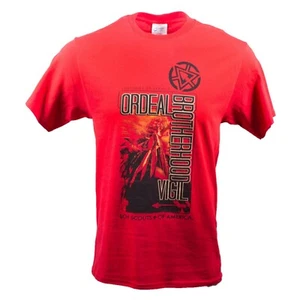 BOY SCOUTS OA INDIAN ORDER OF THE ARROW ORDEAL BROTHERHOOD VIGIL SHIRT ADULT S - Picture 1 of 12