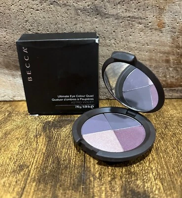BECCA~Ultimate Eye Colour Quad~ASTRO VIOLET~.28 oz ~New in Box/Read - Image 1 of 2
