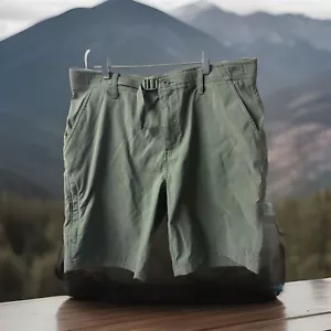 Gerry Venture Shorts Men Size 34 Green Quick Dry Sport Hiking Outdoors Explore - Picture 1 of 10