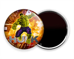 INCREDIBLE ANGRY HULK SUPERHERO COMICS HD FRIDGE REFRIGERATOR MAGNET NOTE HOLDER - Picture 1 of 1