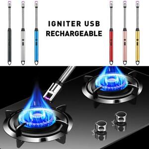 Electric Lighter Arc USB Rechargeable Candle BBQ Electronic Kitchen E6R2