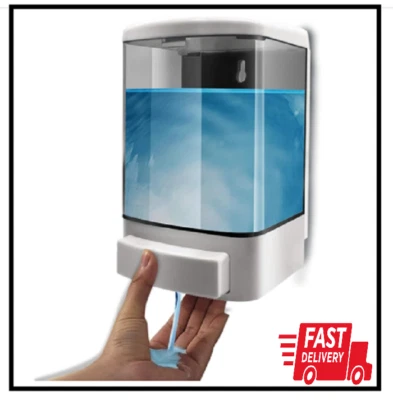 GreeSuit Soap Dispenser Wall Mount 1000ML Commercial Manual Soap Dispenser Wall - Image 1 of 3