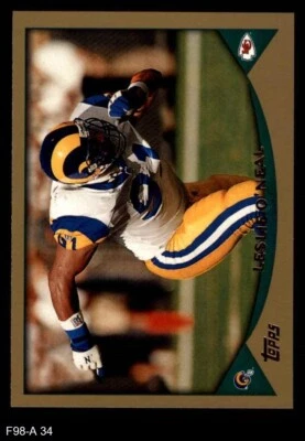 1998 Topps #34 Leslie O'Neal Rams Oklahoma St 8 - NM/MT - Image 1 of 2