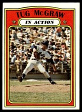 1972 Topps Tug McGraw New York Mets #164