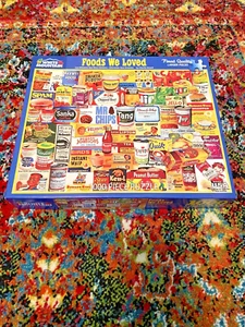 White Mountain 1000-teiliges Puzzle - Lebensmittel, die wir liebten - Bild 1 von 2