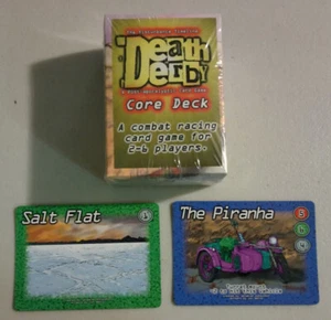 Death Derby A Post-apocalyptic Card Game mark 1 sealed with one mark 1 promo - Picture 1 of 4
