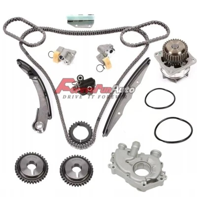 Timing Chain Kit Water Oil Pump For Nissan 05-19 Frontier Pathfinder Xterra 4.0L - Image 1 of 4