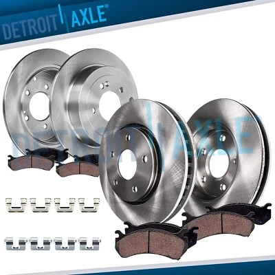 8pc Front Rear Brake Rotors Ceramic Brake Pads for Hyundai Tucson Kia Sportage - Image 1 of 4