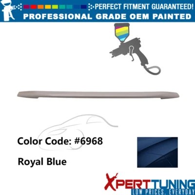 Fits 13-19 Ford Taurus Sedan OE Style #6968 Royal Blue Rear Trunk Spoiler ABS Foto 1 de 4