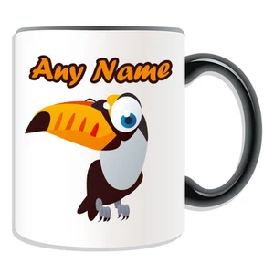 Personalised Gift Toco Toucan Mug Money Box Cup Animal Insect Design Theme Bird - Picture 1 of 21