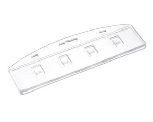 Clear Enclosed Half Card Holders (Pack of 100) - Picture 1 of 2